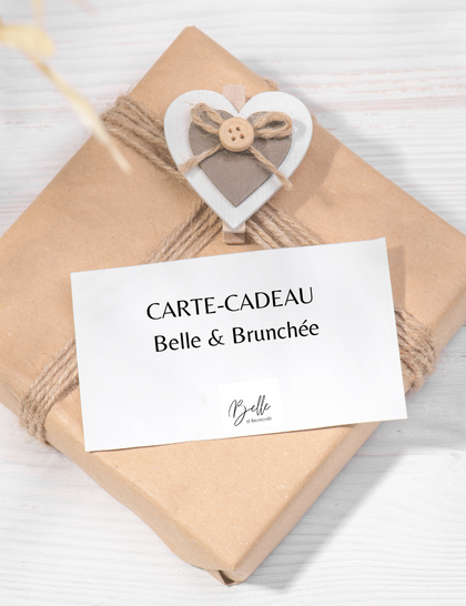 Carte-cadeau Belle & Brunchée