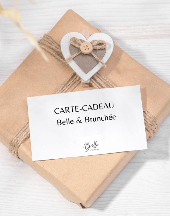 Carte-cadeau Belle & Brunchée