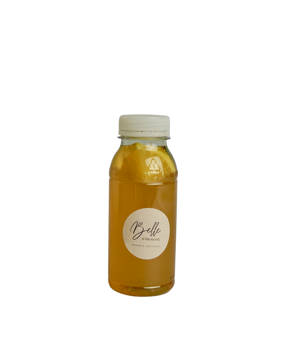 Thé glacé, menthe citron