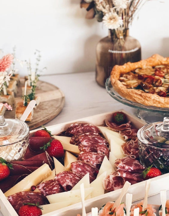 Plateau de fromage et charcuterie (2 à 4 personnes)